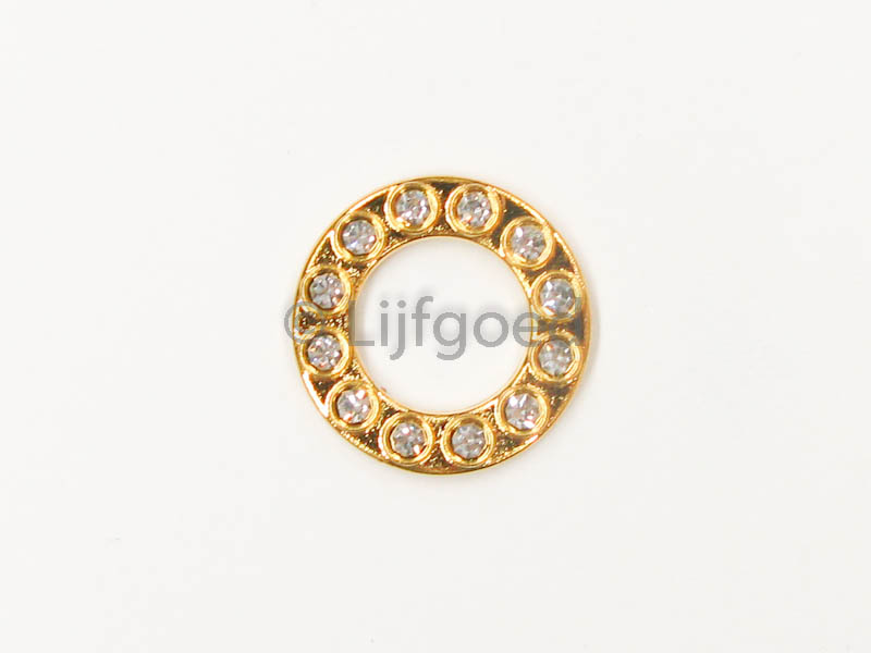ring bergkristal versiering lingerie