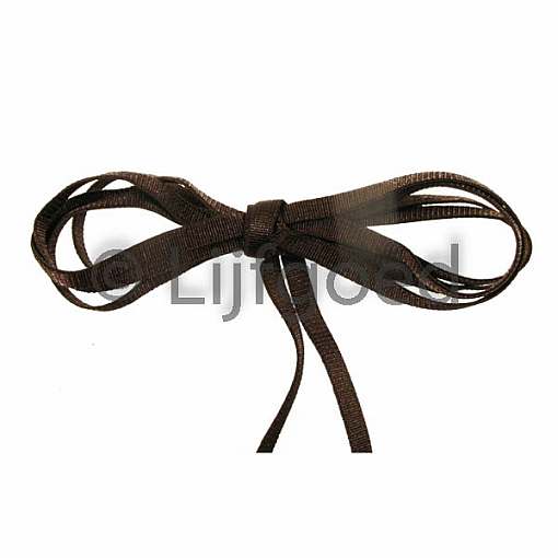 lingerie elastiek donker bruin