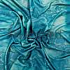 badpak stof lycra turquoise 135cm slangen print