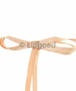 sier elastiek huidtint 5/licht perzik 7mm glanzend