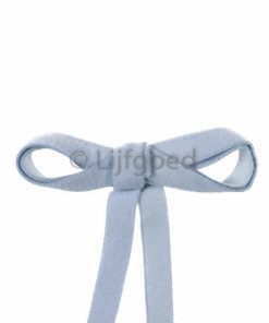 plat zacht elastiek oud lavendel blauw 12mm fluffy jongen/meisjes elastiek