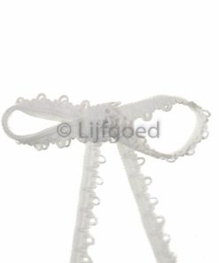 lusjesband niet elastisch off white 8-12mm