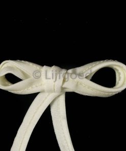 piping van lycra vanille 10mm glanzend badkleding