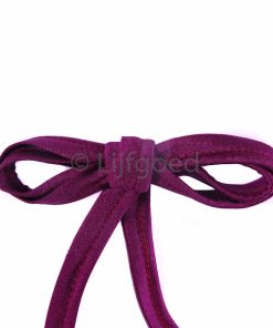 piping van lycra cerise paars badkleding