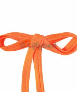 piping van lycra neon oranje 10mm glanzend badkleding