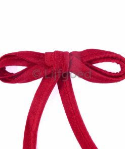piping van lycra fel rood 10mm glanzend badkleding