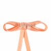 schouderband zalm oranje 10mm half glanzend
