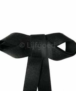 schouderband zwart 19mm