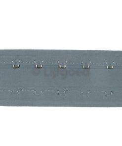 sluiting aan de meter grijs 2 haaks 4cm