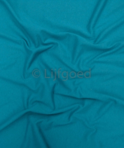 tricot turquoise eenzijdige rek 160cm