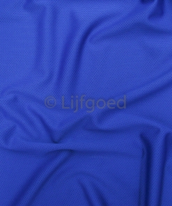 lycra sport gaatjes 1 zijdige rek 100% PE Kobalt