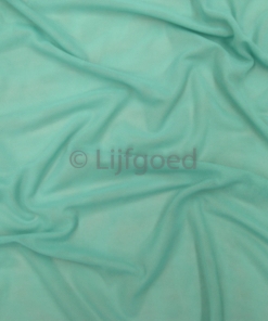 voering voor badpakken turquoise oud groen 160cm tule achtig