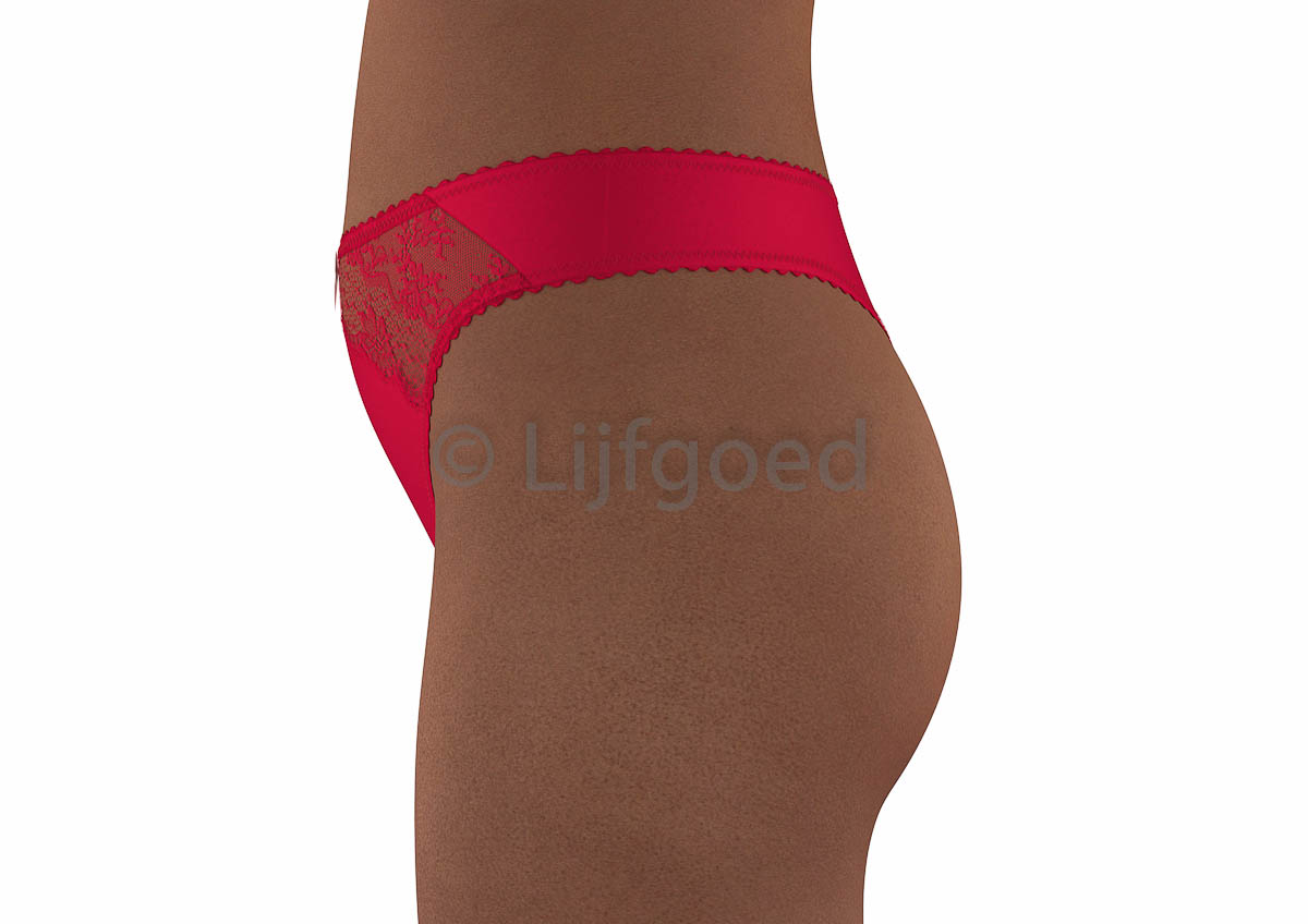 Lingerie Slip naaipatroon String Jolanda huidtint 5