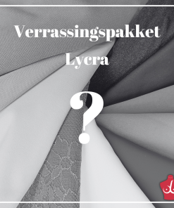 Verrassingspakket lycra 10 x 50cm