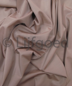 lycra taupe 150cm half glans soepel/compact