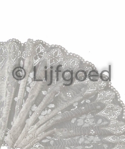 kant off white 16cm retro patroon glans