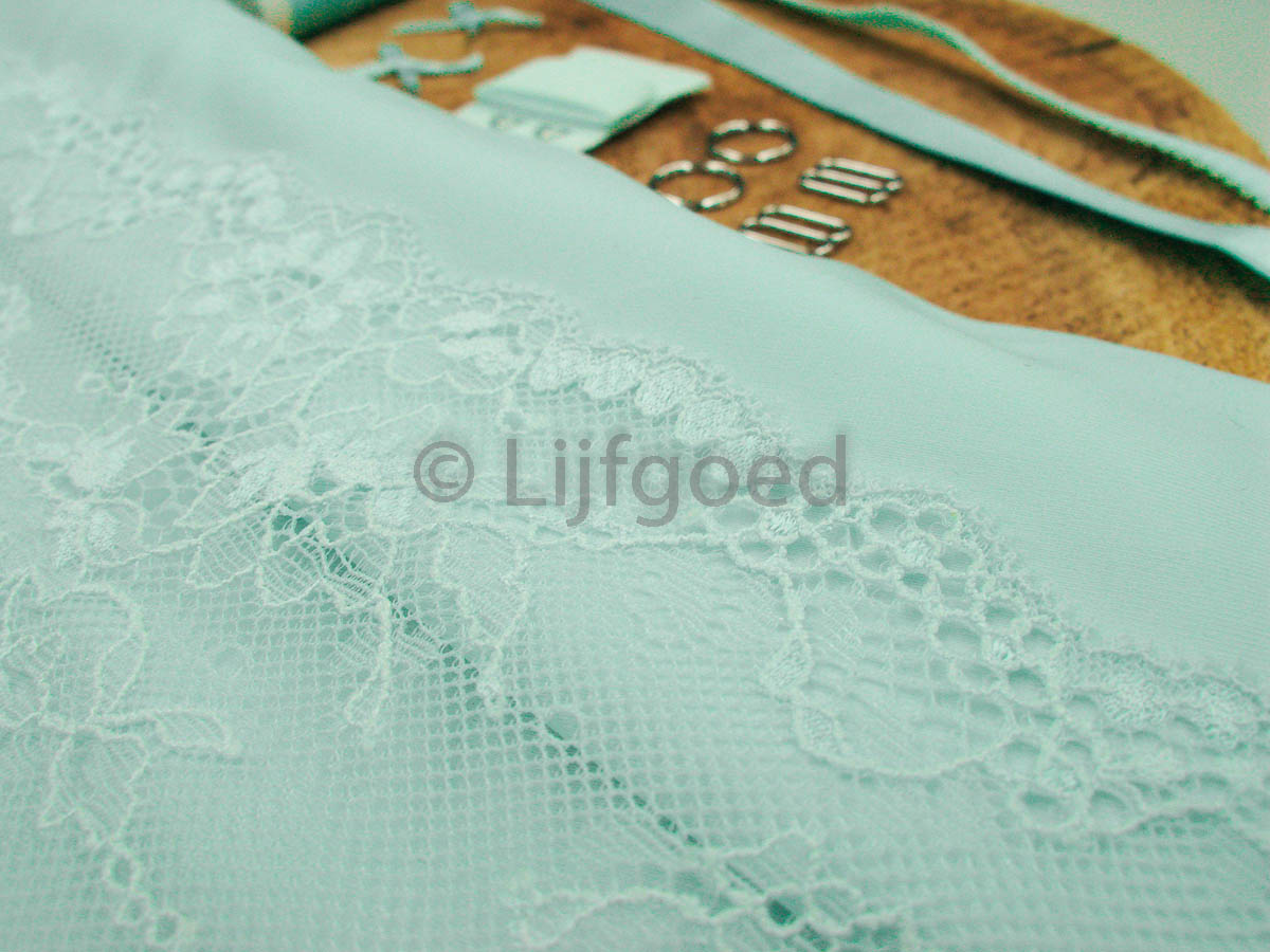Lingeriepakket mint groen, 12 mm schouderband - Afbeelding 2