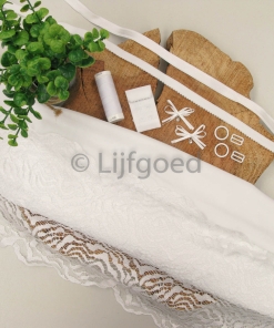 Lingeriepakket wit 12mm schouderband